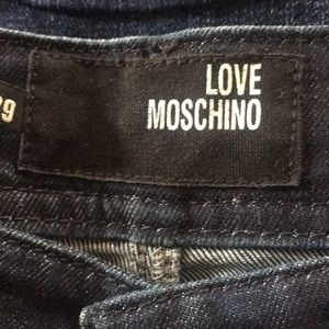 Love Mschino straight pants.